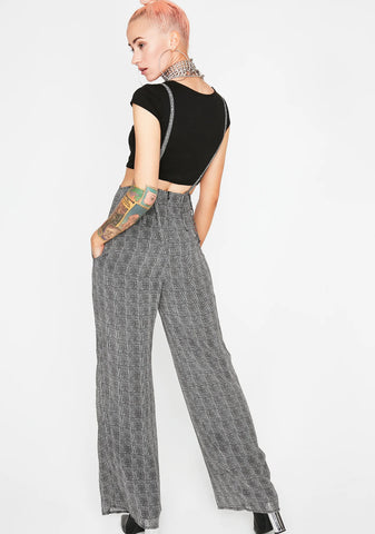 Plaid Got The Juice Jumpsuit