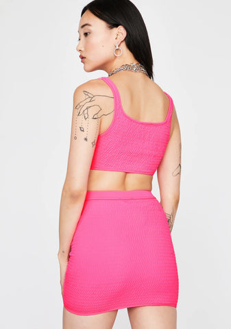 Sweet Baddie Realness Smocked Set