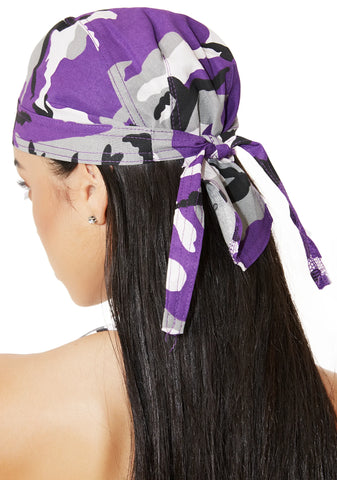 Ultra Violet Camo Headwrap