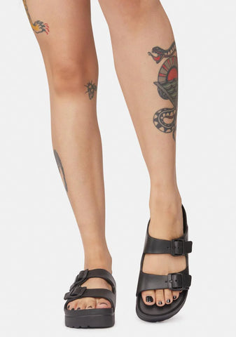 My Way Out Buckle Slides