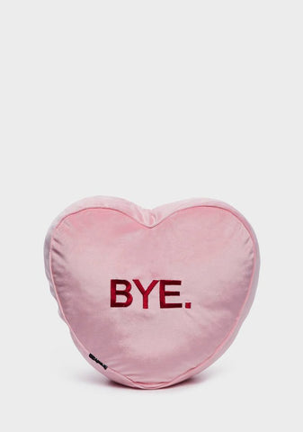 Heart Facts Throw Pillow