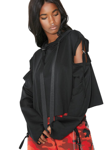 Break The Mold Cut-Out Hoodie