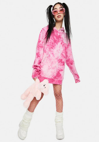 Rose Blend Everyday Tie Dye Hoodie