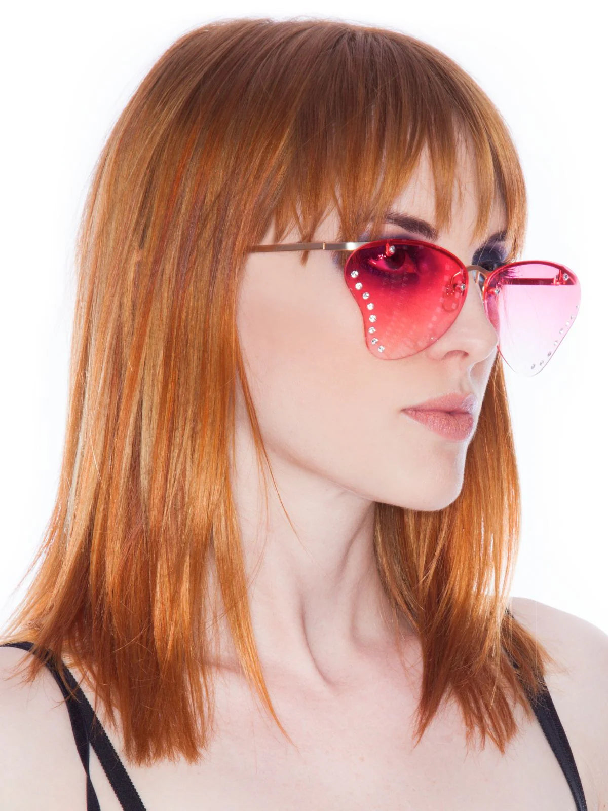 Peekabooda Pink Butterfly Vintage Deadstock Sunglasses
