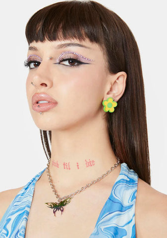 Daisy Kissed Stud Earrings