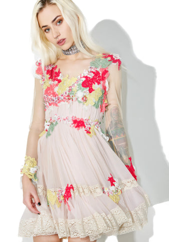 Dew Drop Floral Dress