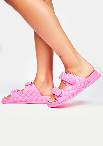 Sugar I Finessed It Quilted Sandals