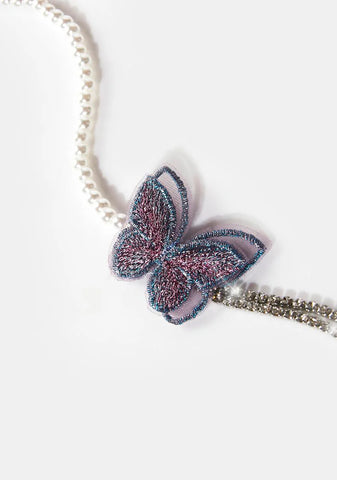 Better Than You Butterfly Choker Necklace