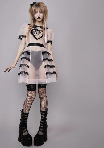 Sweet Moonlight Sonata Babydoll Dress