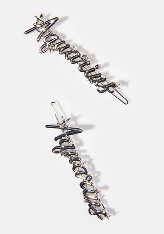 All About Aquarius Hair Clips