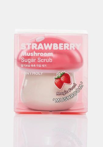Magic Food Strawberry Mushroom Sugar Scrub