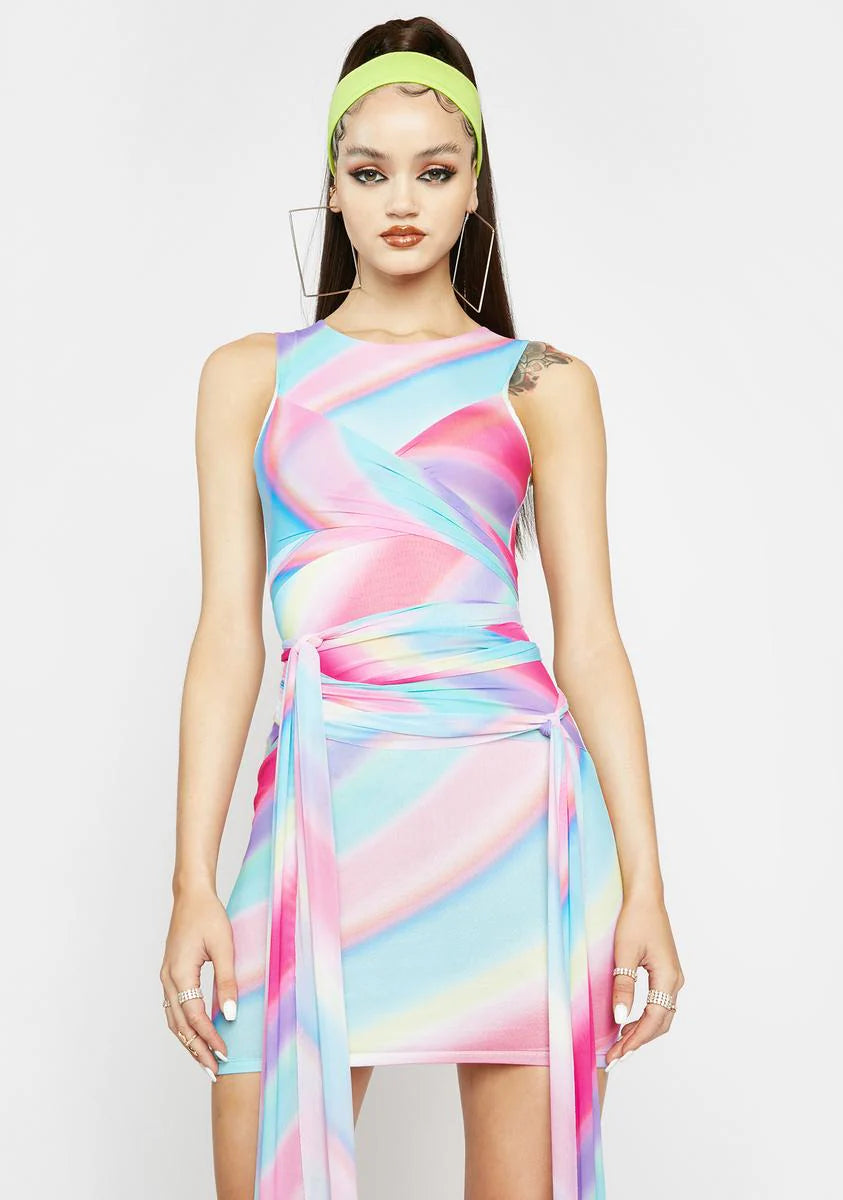 Levels Of Chic Strappy Mini Dress