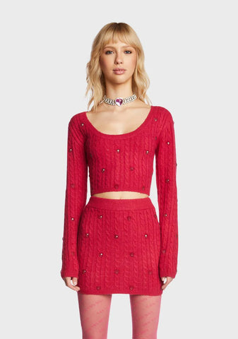 Love In The Air Knit Sweater
