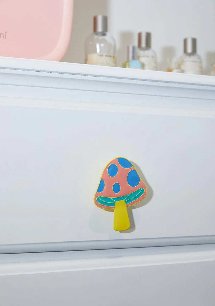 Trippy Vibes Mushroom Wall Knob