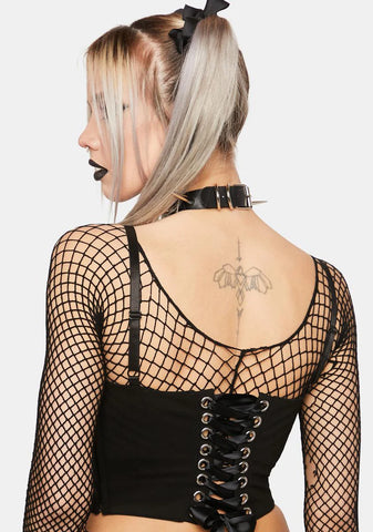 Saints And Sorrows Corset Top