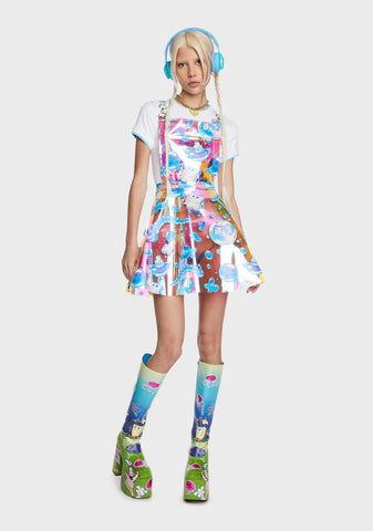 F Is For Friends Pinafore Dress
