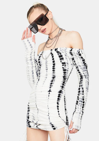 Filter Friendly Tie Dye Mini Dress