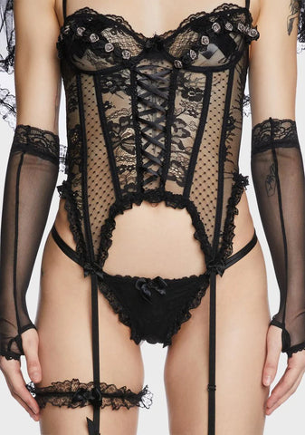 Midnight Honeymoon 5-Piece Lingerie Set