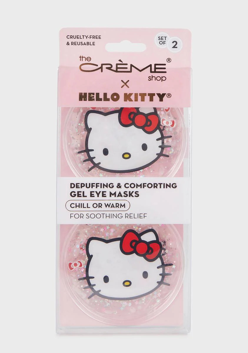 x Hello Kitty  Reusable Gel Eye Masks