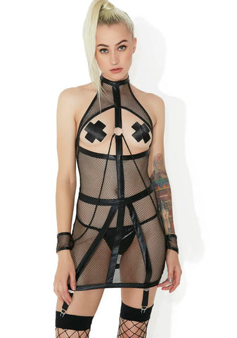 Take Me Over Bondage Dress