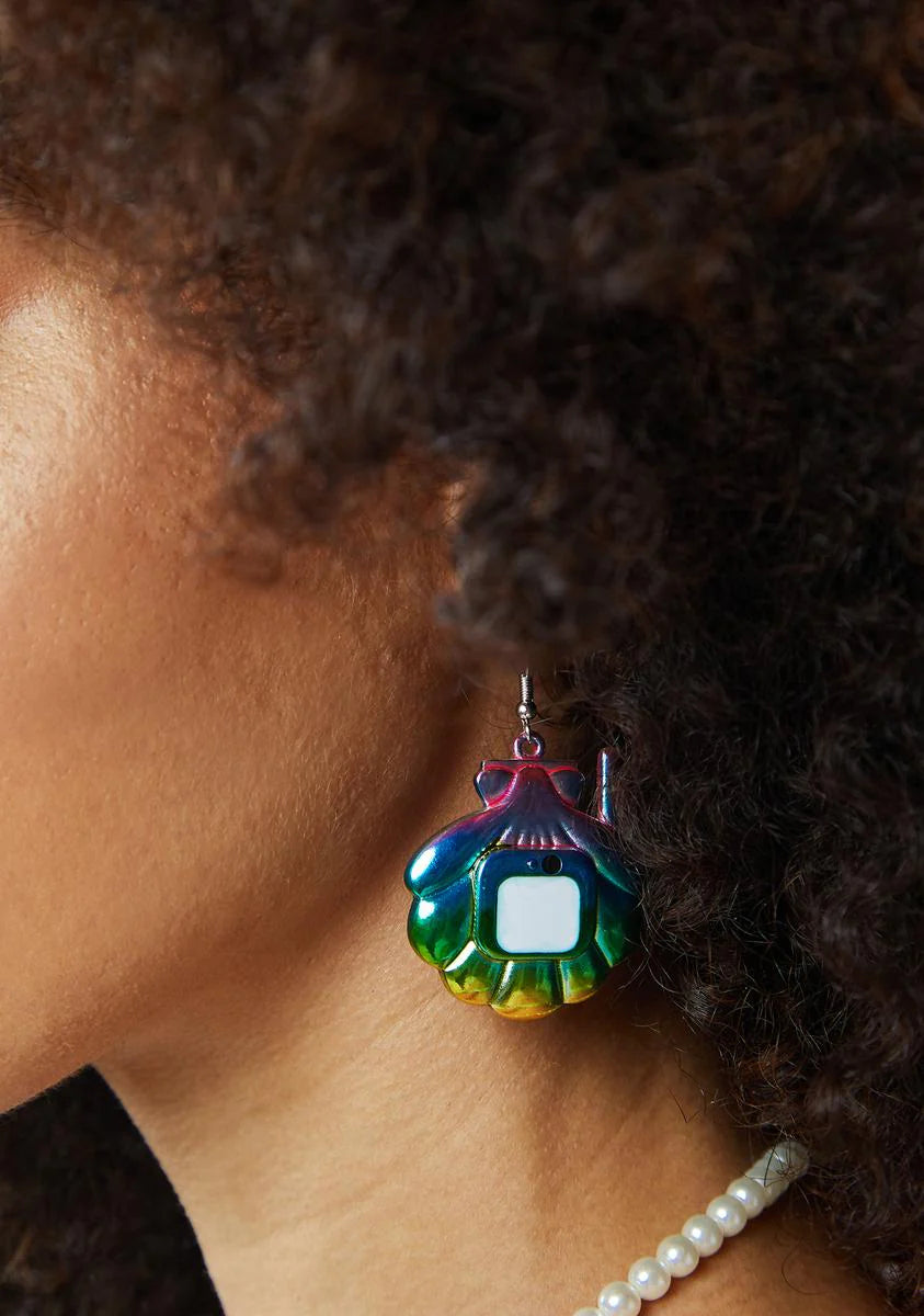 Leave A Message Shell Earrings