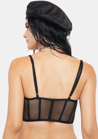 Places To Be Cutout Corset Top