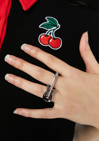 Electric Feel Double-Finger Ring