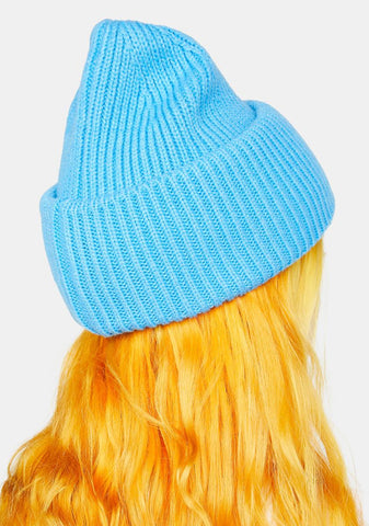 Over It Ribbed Beanie