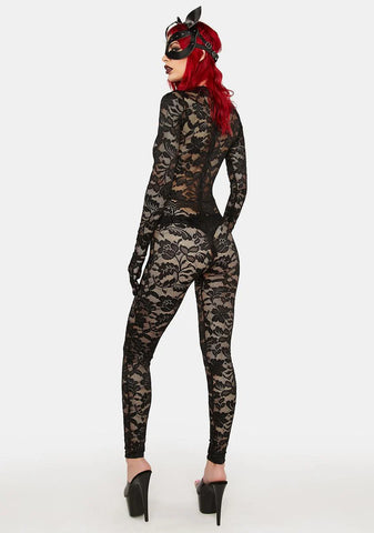 Wicked Nights Lace Jumpsuit