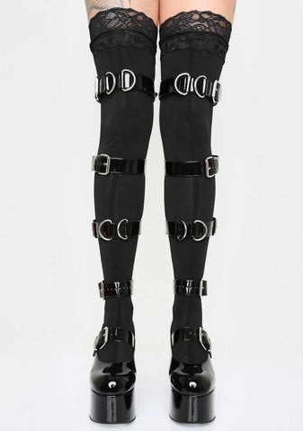 Dark Angel Bondage Mary Janes