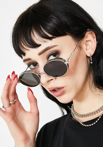 Smokin' Hell Freak Oval Sunglasses