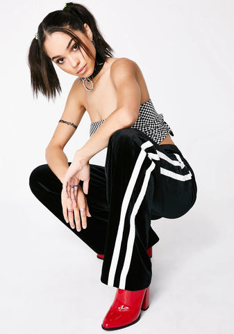 Ink Money Moves Velvet Pants