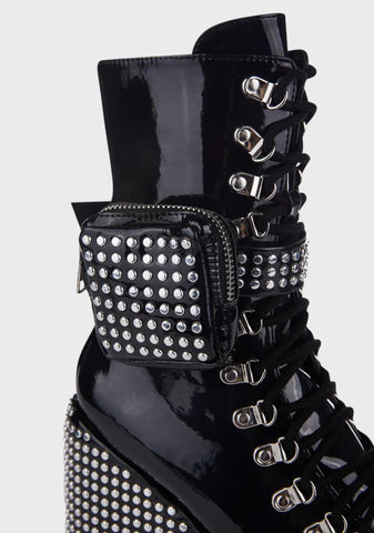 Studded Tactical Traitor Boots