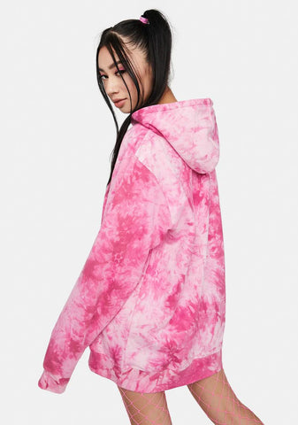 Rose Blend Everyday Tie Dye Hoodie
