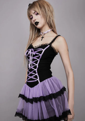 Lavender Bring Me To Life Corset Dress