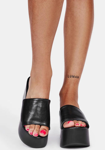 Strutting Through Life Platform Sandals