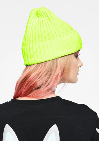 Winter Party Neon Beanie
