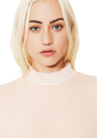 Quinn Mock Neck Sweatshirt