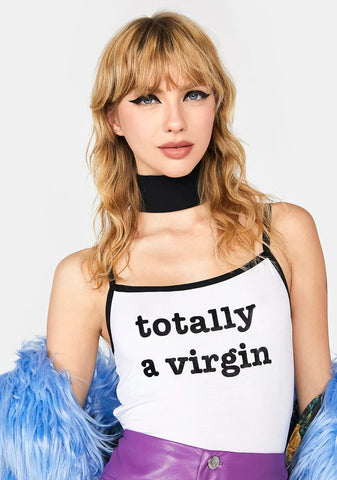 Faux Confessions Crop Top