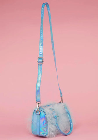 Sky Shagadelic Mini Crossbody Purse