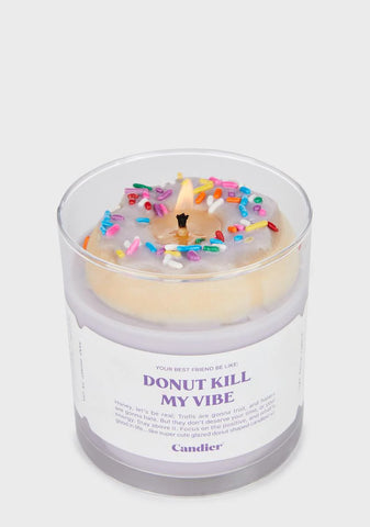 Donut Kill My Vibe Candle