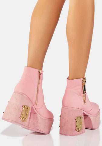 Sweet Voyage Platform Boots