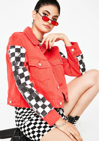 Take Control Checkered Jacket