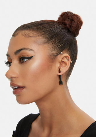 Take Ur Shot Arrow Stud Earrings