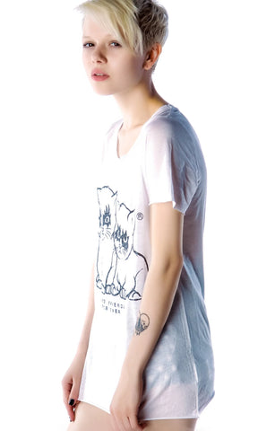 Best Friends For Ever Tee - Black