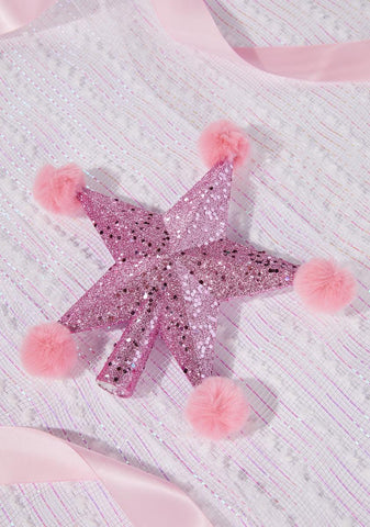Top It Off Glitter Star Tree Topper