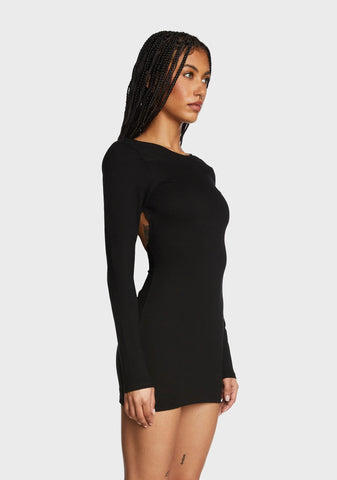 Ellie Open Back Mini Dress