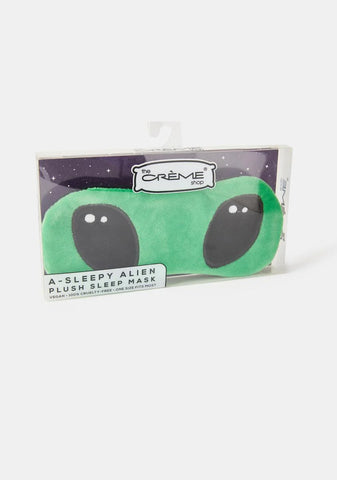 A-Sleepy Alien Plush Sleep Mask