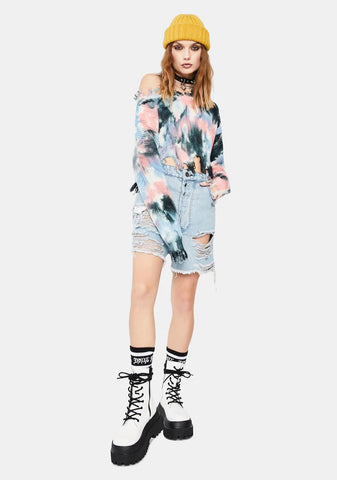 Dazed Realm Tie Dye Sweater