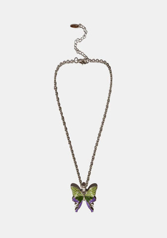 Amazed Today Butterfly Necklace